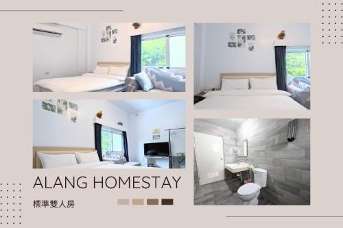 Postel nebo postele na pokoji v ubytování A-Lang Homestay