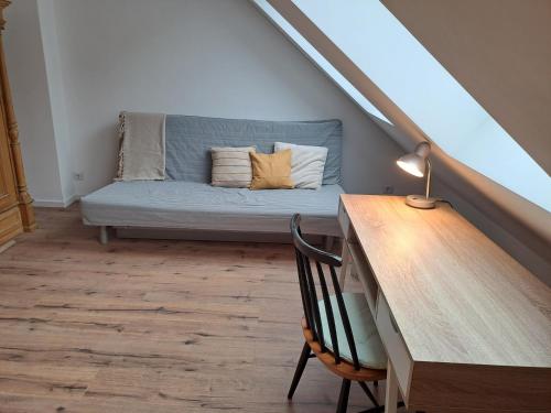 Χώρος καθιστικού στο Rheinhessen-Loft