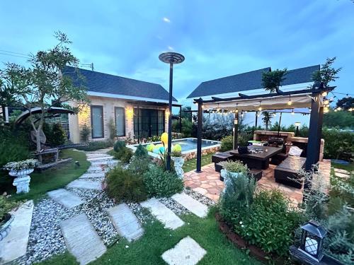 Zahrada ubytování Baanjeab in khaoyai