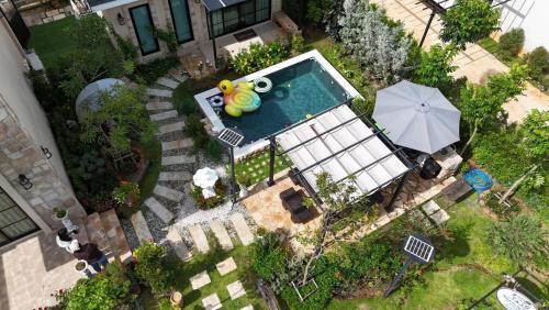 Zahrada ubytování Baanjeab in khaoyai
