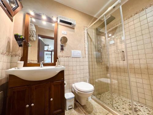 Kúpeľňa v ubytovaní Villa B&B Antiche Macine del Salento - nel cuore del Salento
