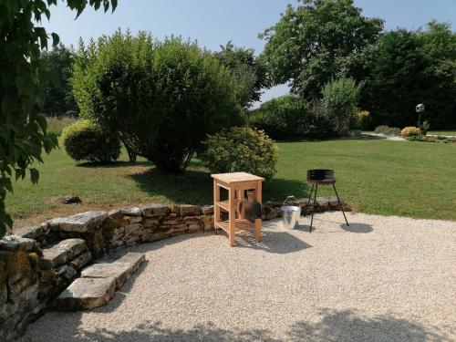 Un jardín fuera de La Brenatière