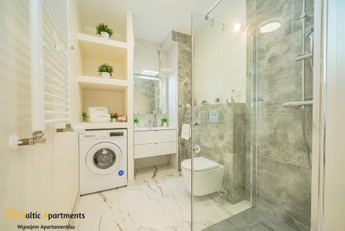 Ένα μπάνιο στο Baltic Apartments - Apartamenty Bałtyk Bay View