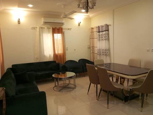 Ruang duduk di Villa F3 Ouaga200 zoneA