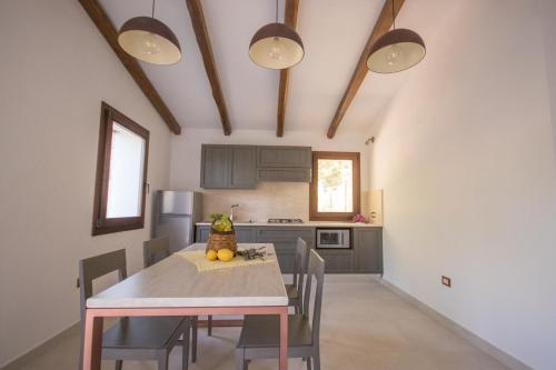 Køkken eller tekøkken på Ginepro Villa Capelvenere