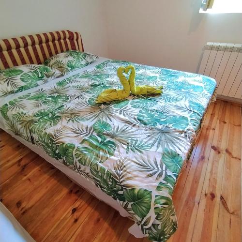Postel nebo postele na pokoji v ubytování Domestic
