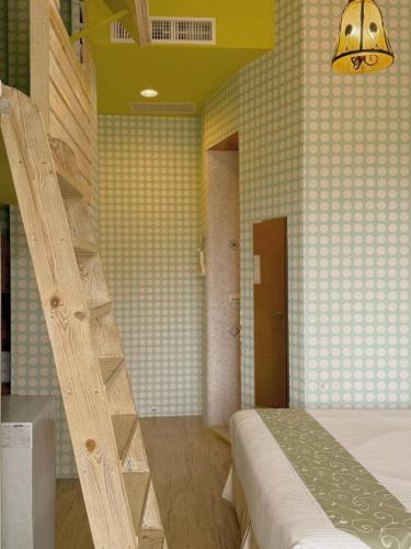 E-Ping Castle Hotelにあるベッド