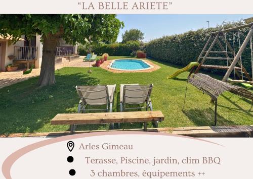 La belle Ariete Arles Piscine