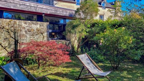 Κήπος έξω από το L'Ombelle
