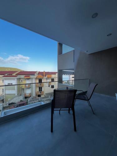 Balkón nebo terasa v ubytování Sergios Apartment