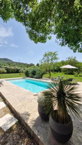Kolam renang di atau dekat dengan Charming converted Mill with Private Swimming Pool
