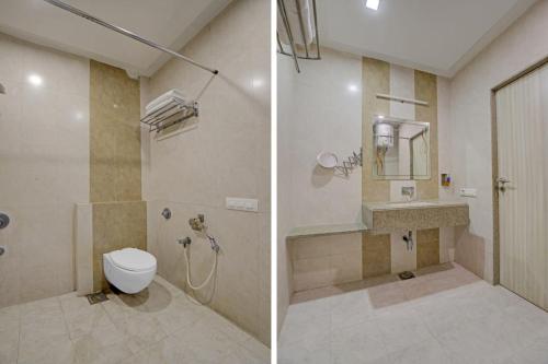 Koupelna v ubytování Hotel TELA Suite Near IGI AIrport Delhi