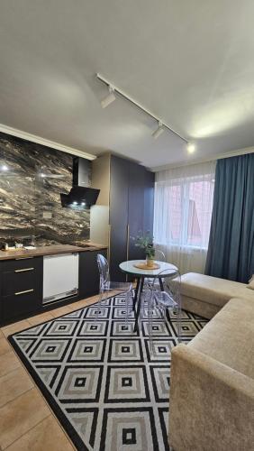 Posedenie v ubytovaní Black Room Apartment