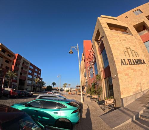 El edificio en el que está el departamento