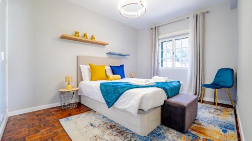 Postel nebo postele na pokoji v ubytování Family House