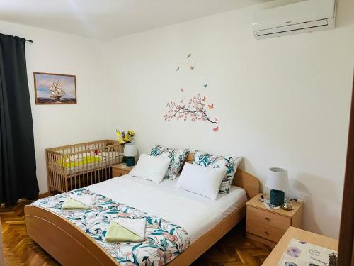 Postel nebo postele na pokoji v ubytování Apartment Josip