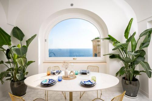 Χώρος καθιστικού στο Casa Gabriella