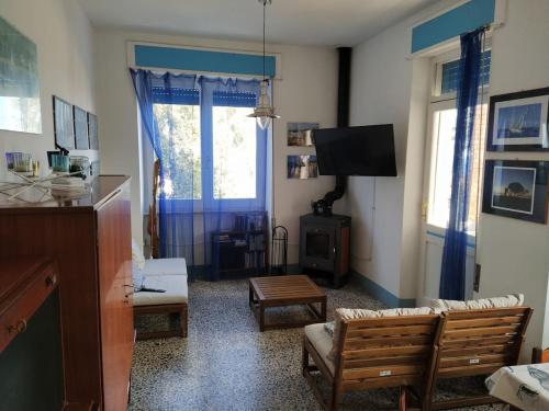 Et tv og/eller underholdning på Casa Lido zia Frankie