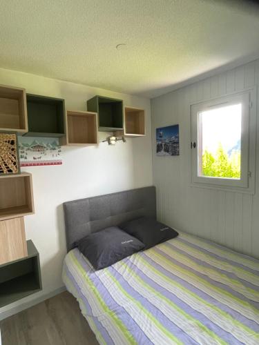 Postel nebo postele na pokoji v ubytování Appartement terrasse avec vue exceptionnelle