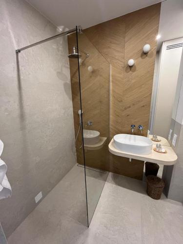 Łazienka w obiekcie Aura Prestiż Apartamenty