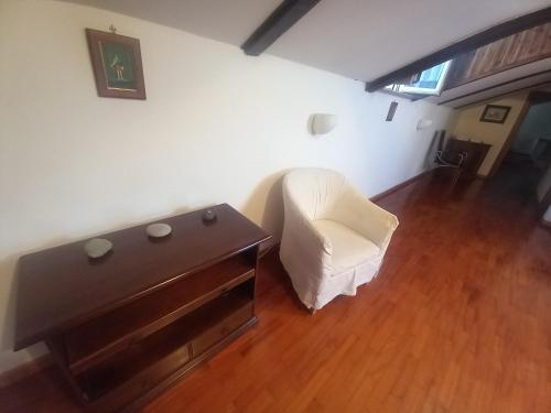 Postel nebo postele na pokoji v ubytování I Tre Re Via Toledo