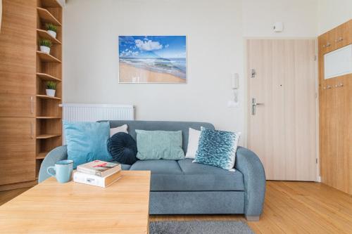Χώρος καθιστικού στο Flatbook Apartamenty - Kąty Rybackie I