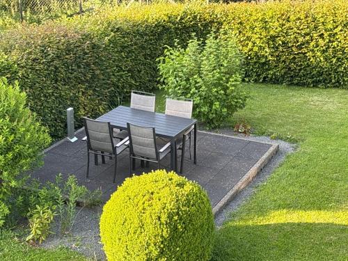 Κήπος έξω από το Ferienwohnung Kirschbaum