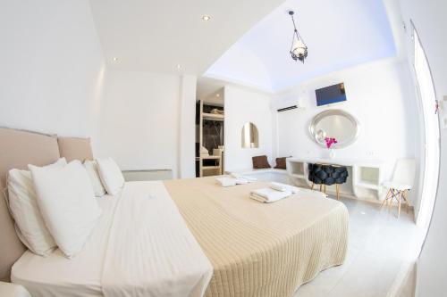 Postel nebo postele na pokoji v ubytování Anezina Villas