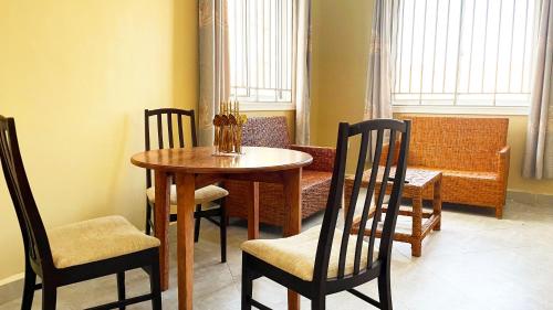 Posezení v ubytování Manzil Villa