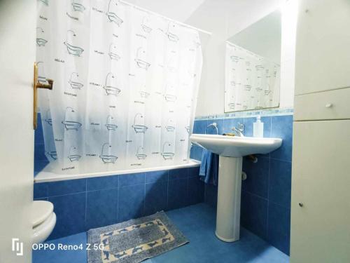 Ένα μπάνιο στο Vivienda Las pitas