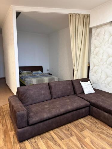 Area soggiorno di Квартира с Видом на море в Аркадии