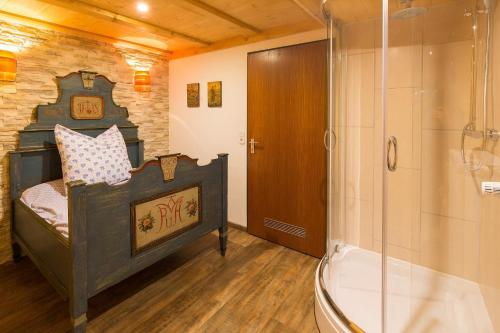 Ένα μπάνιο στο Landhaus Pichler mit Sauna
