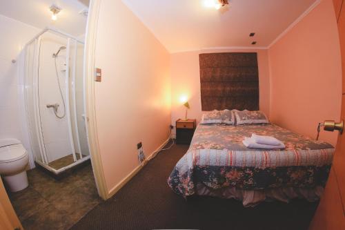 Ein Bett oder Betten in einem Zimmer der Unterkunft Hotel Don Matías