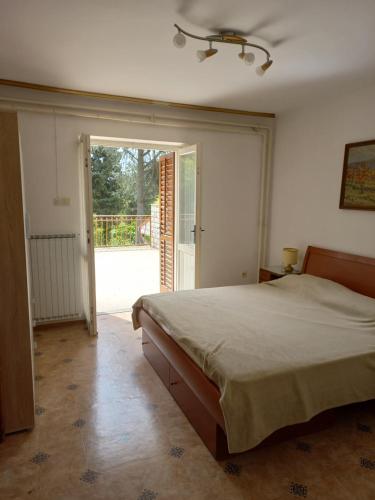 Postel nebo postele na pokoji v ubytování Apartmaji Vrabec