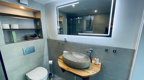 Koupelna v ubytování Holidayhome Unkel