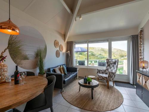 Χώρος καθιστικού στο Apartment in Callantsoog by the Beach