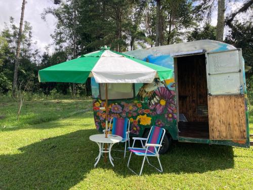 Κήπος έξω από το Sítio Agroecológico Ecovila Sustentar