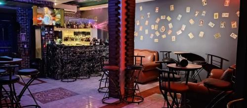 Posezení v ubytování Auyama Bar