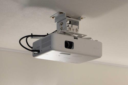 a white light hanging from a ceiling at Aank Hotel and Spa Daejeon Yuseong in Daejeon