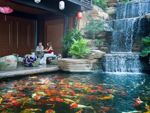 Zahrada ubytování Phuong Nam Resort