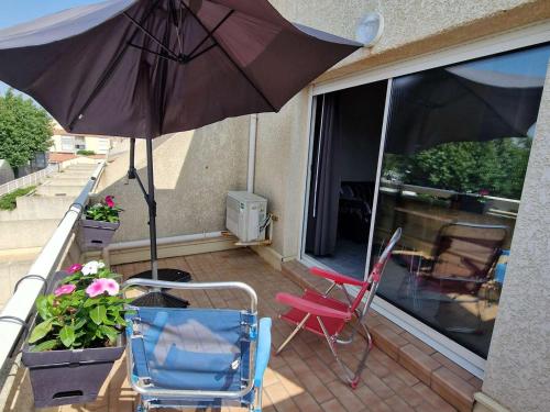 Appartement bord de mer avec terrasse, parking, animaux acceptés - FR-1-387-215
