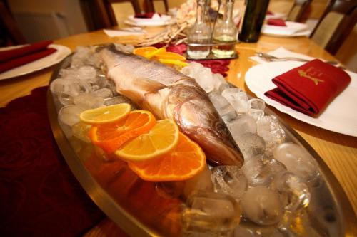 Comida en el bed and breakfast o alrededores