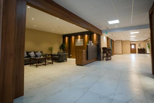 El vestíbulo o zona de recepción de Oasis Villa Salalah