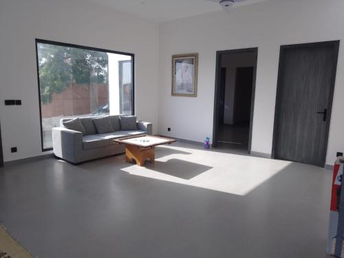 Posezení v ubytování The GetAway