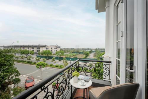 Balkón nebo terasa v ubytování Lam Anh Hotel 2 Dương Nội Hà Đông