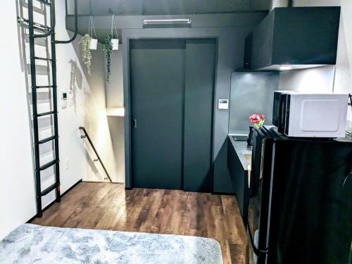 Η κουζίνα ή μικρή κουζίνα στο The rosemary in shinokubo-shinjuku