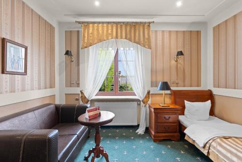 Posezení v ubytování Hotel Diament Arsenal Palace Katowice - Chorzów