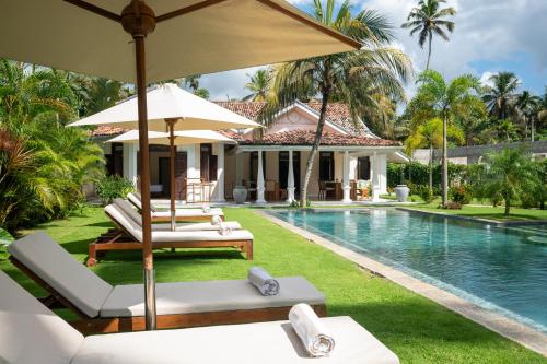 Πισίνα στο ή κοντά στο Stella Beach Villas