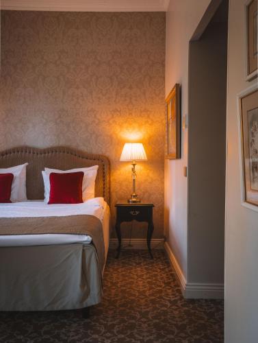 Postel nebo postele na pokoji v ubytování Hotel Haikko Manor & Spa