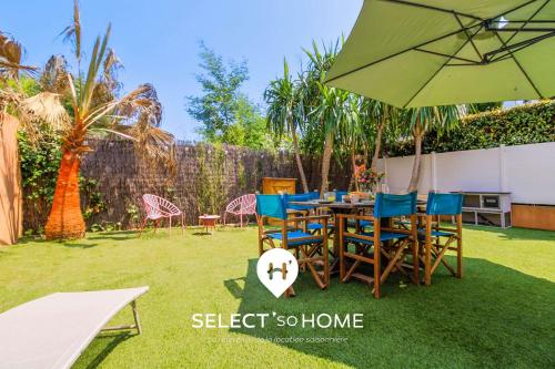 SELECT'soHOME - Jolie maison pour 6 personnes avec jardin - MAISON OASIS